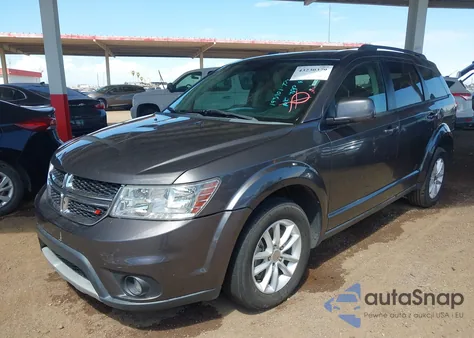 2016 Dodge Journey Sxt z USA, uszkodzony, nr VIN 3C4PDCBG8GT193901